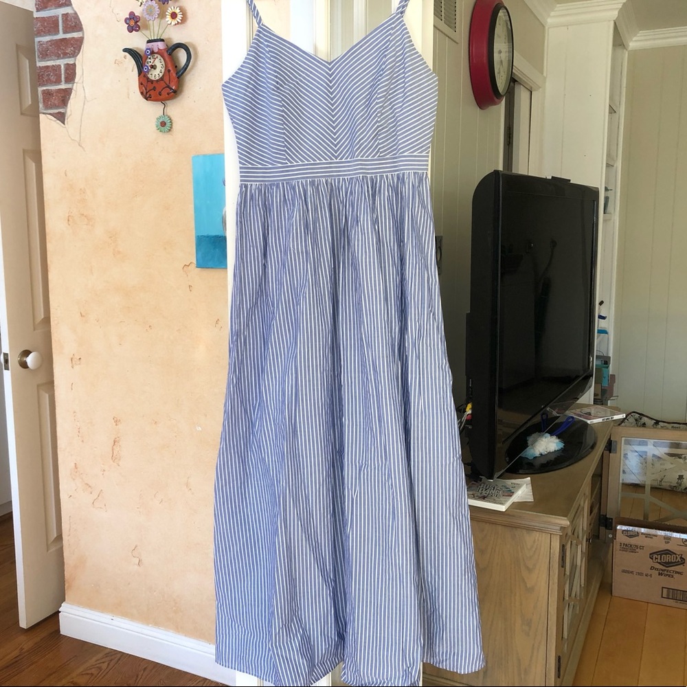 Blue summer dress